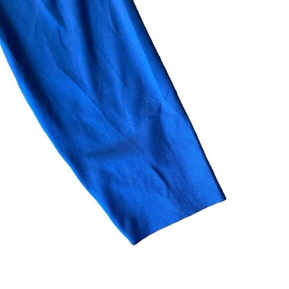 All in Motion Flex Ribbed High-Rise 7/8 Leggings Navy Medium - Picture 6 of 7